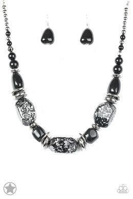 Good Glazes - Black Paparazzi Necklace - Glam4love