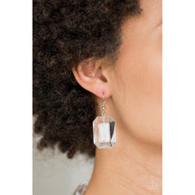 Load image into Gallery viewer, The ICE President - White Paparazzi Necklace (silver beads)