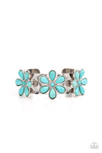 Load image into Gallery viewer, Desert Flower Patch - Blue Paparazzi Bracelet