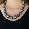 Load image into Gallery viewer, Living Up To Reputation - Black Paparazzi Necklace - Glam4love