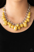 Load image into Gallery viewer, Gorgeously Globetrotter - Yellow Paparazzi Necklace
