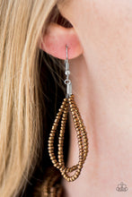 Load image into Gallery viewer, Paparazzi Brazilian Brilliance - Brass Paparazzi Necklace