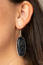 Load image into Gallery viewer, Stone Quest - Black Paparazzi Earrings