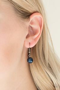 Paparazzi Necklace ~ Color Me CEO - Blue