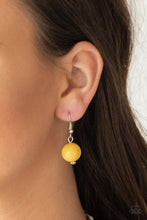 Load image into Gallery viewer, Gorgeously Globetrotter - Yellow Paparazzi Necklace