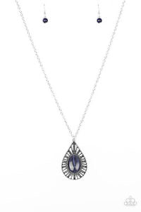 Total Tranquility - Blue Bracelet Paparazzi Necklace - Glam4love