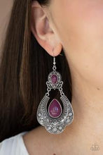 Load image into Gallery viewer, Rise and Roam - purple - Paparazzi earrings