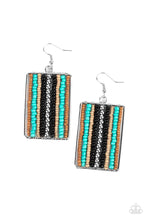 Load image into Gallery viewer, Beadwork Wonder - Black Paparazzi Earrings