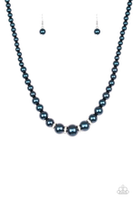 Load image into Gallery viewer, Party Pearls - Blue Paparazzi Necklace - Glam4love