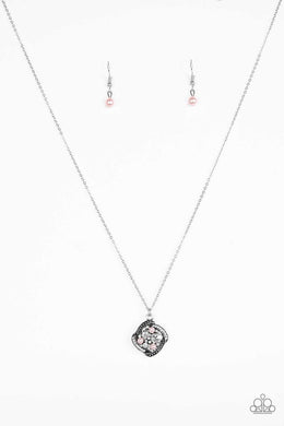 Speaking Of Timeless - Pink Paparazzi Necklace - Glam4love
