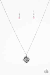Speaking Of Timeless - Pink Paparazzi Necklace - Glam4love