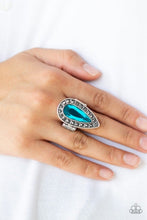 Load image into Gallery viewer, Paparazzi Majestic Mayhem  - Blue Ring