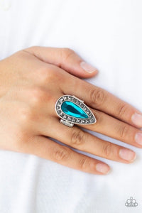 Paparazzi Majestic Mayhem  - Blue Ring