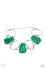 Load image into Gallery viewer, Yacht Club Couture - Green Paparazzi Bracelet -